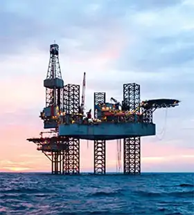 Industrial Butterfly Valves in Oil Refinery